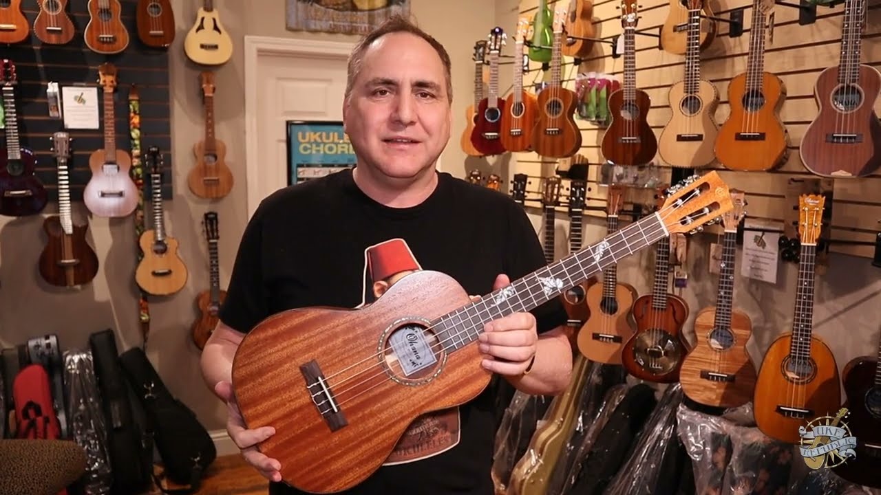 Ohana BK 32 All Solid Mahogany Baritone Ukulele Demo by UKE Republic