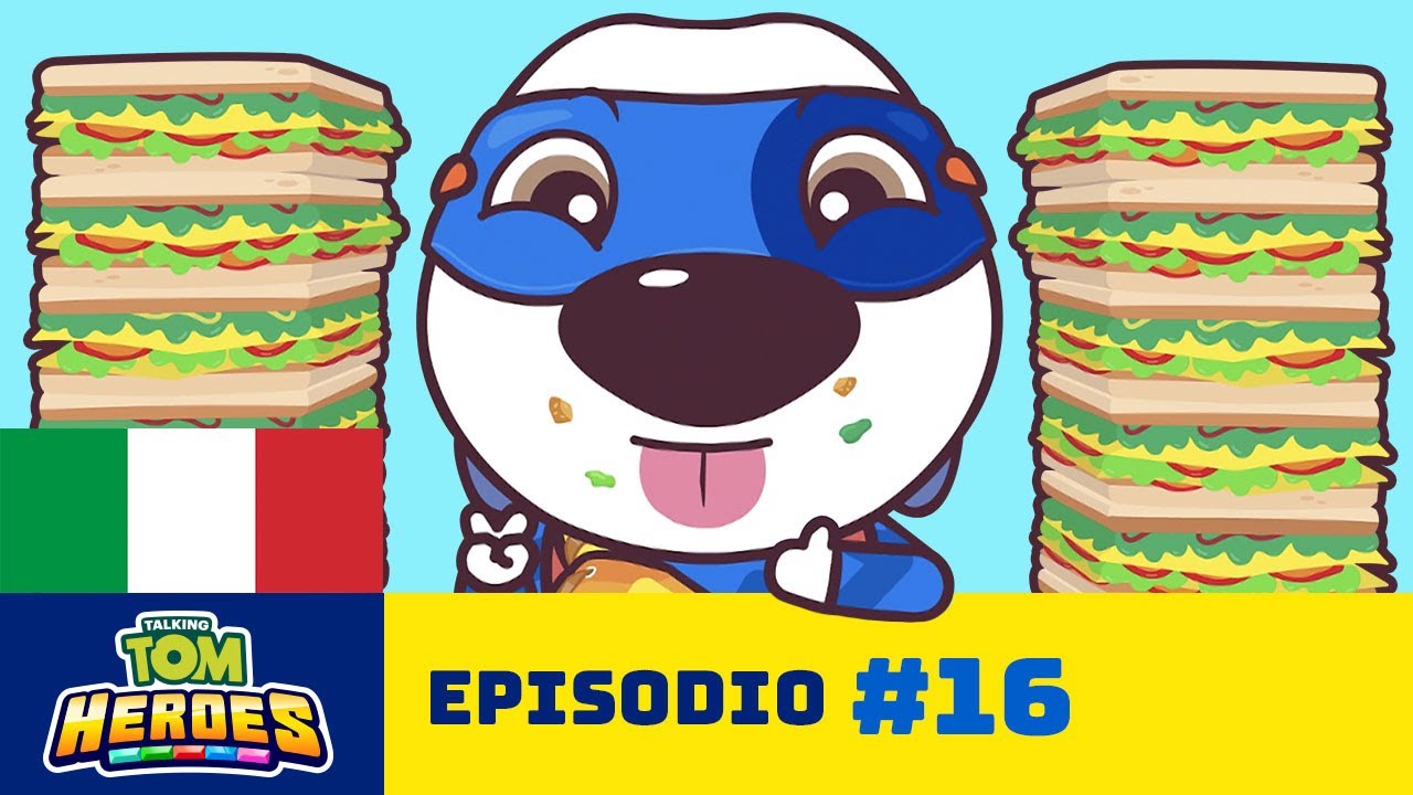 Talking Tom Heroes - Campionato di scorpacciata (Episodio 16)