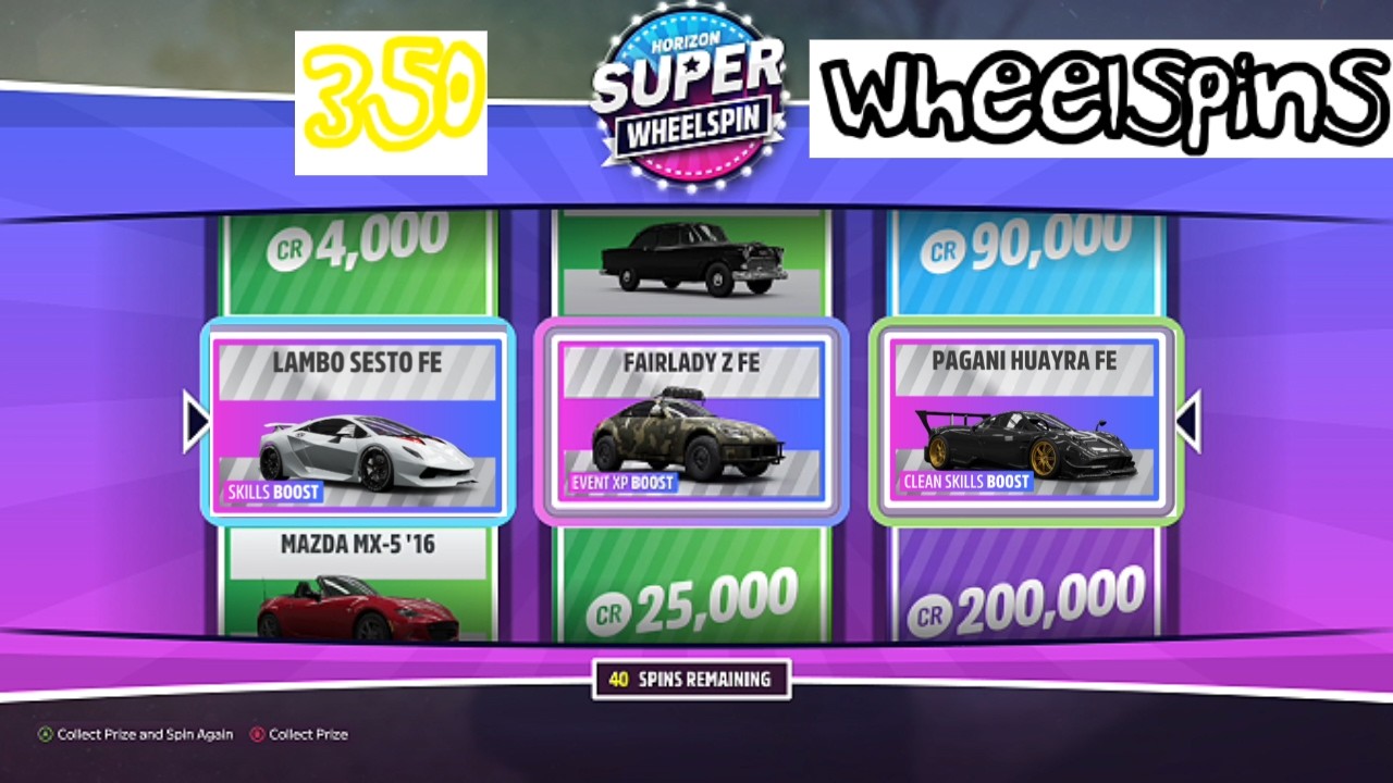 I Opened 200 Super Wheelspins In Forza Horizon 5!