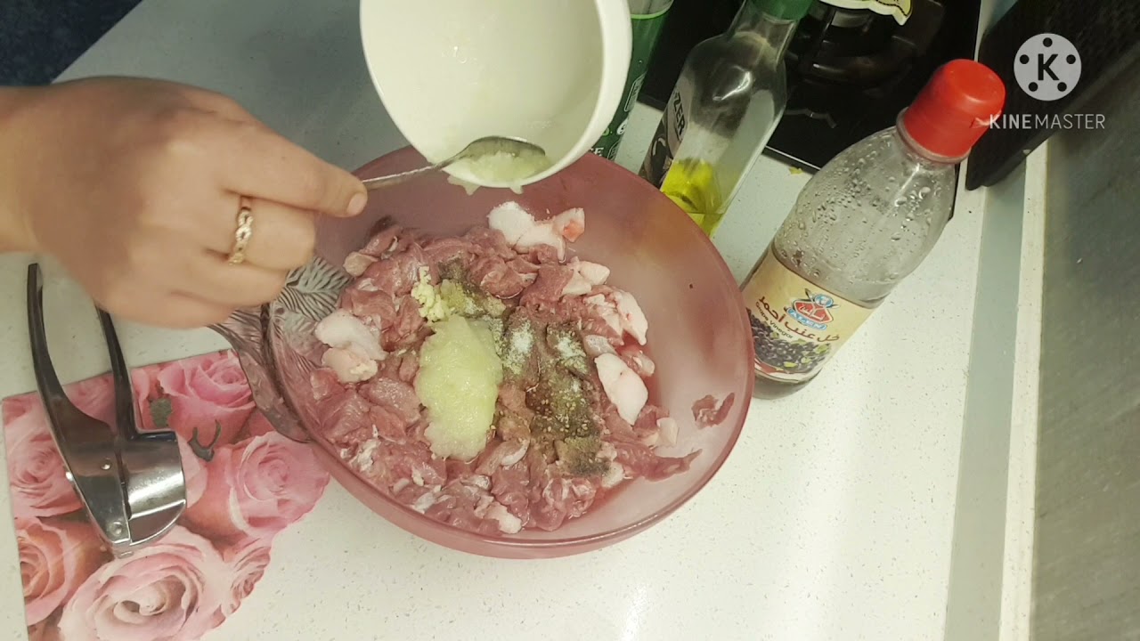تجميد الطرشي والبصل وعمل الكص وبورك اللحم والماش اتمنى يعجبكم