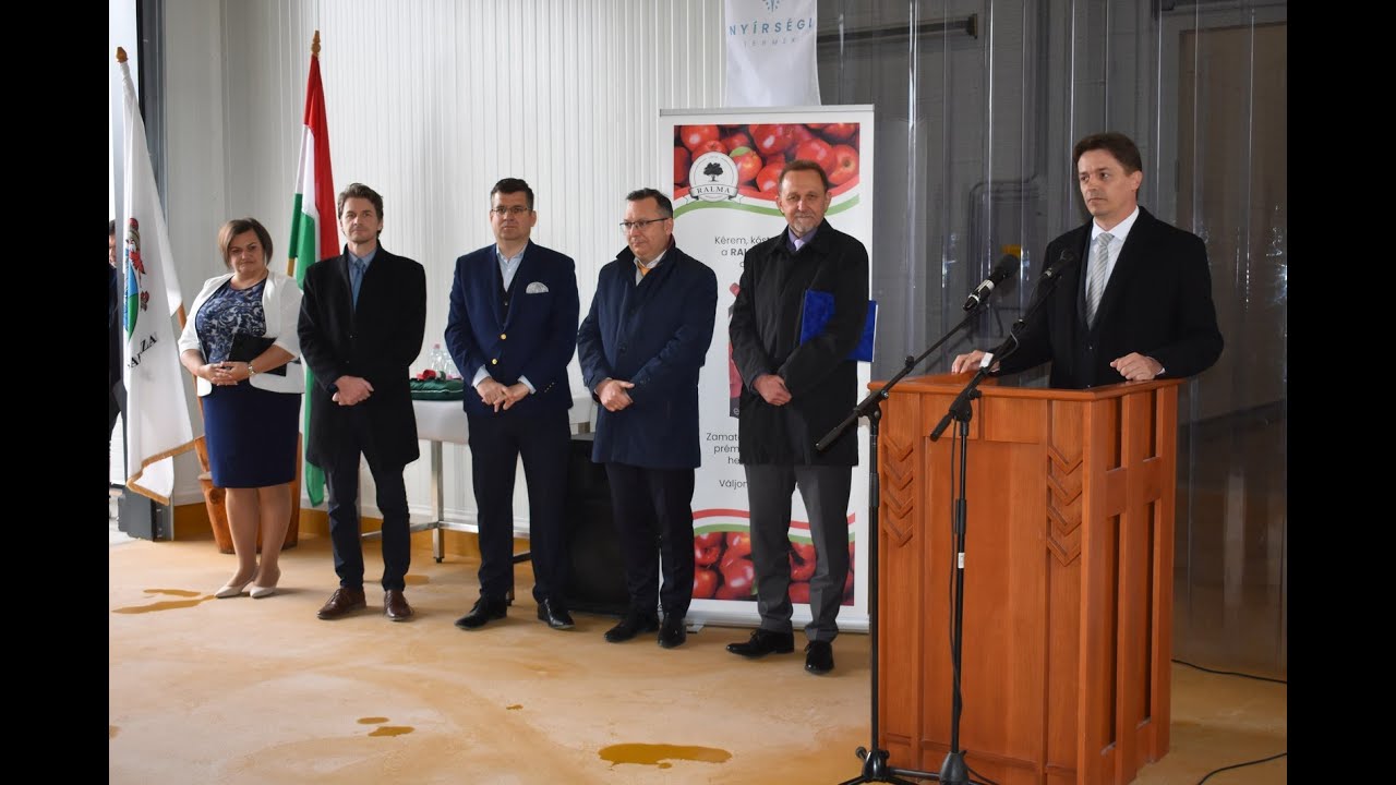 Savanyító üzem átadása - Ramocsaháza 2022. március 31.