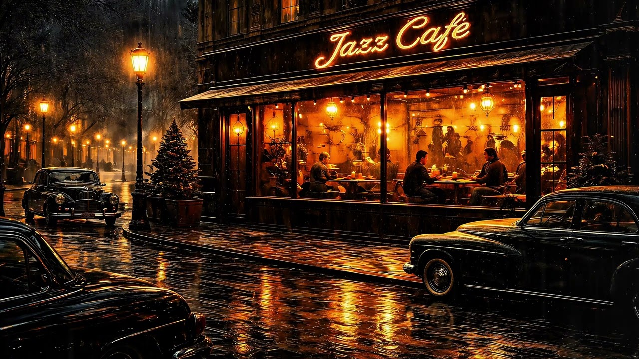 1940s Late Night Jazz Café ☕ Billie Holiday Style for Old Souls 🎷
