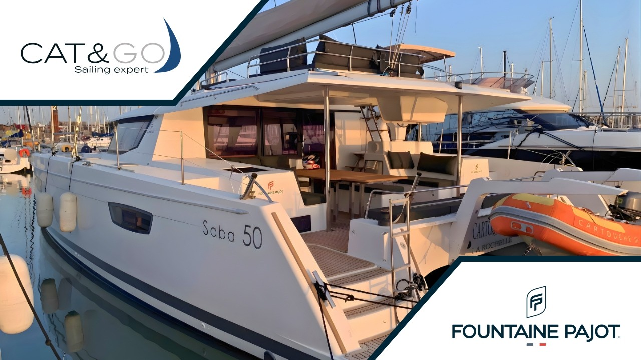 Fountaine Pajot Saba 50 (2018) Pre-Owned | Cat & Go La Rochelle