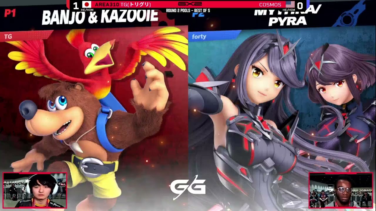 TG | Toriguri (Banjo) vs Cosmos (Pyra/Mythra) - Pools  ULTIMATE SINGLES | GX2