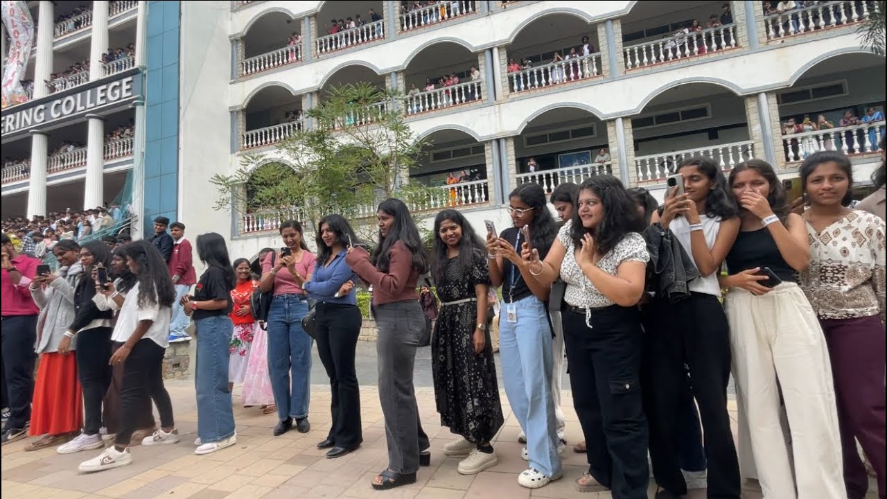 Horsepower talks louder at AMC Engineering College🏎️📈