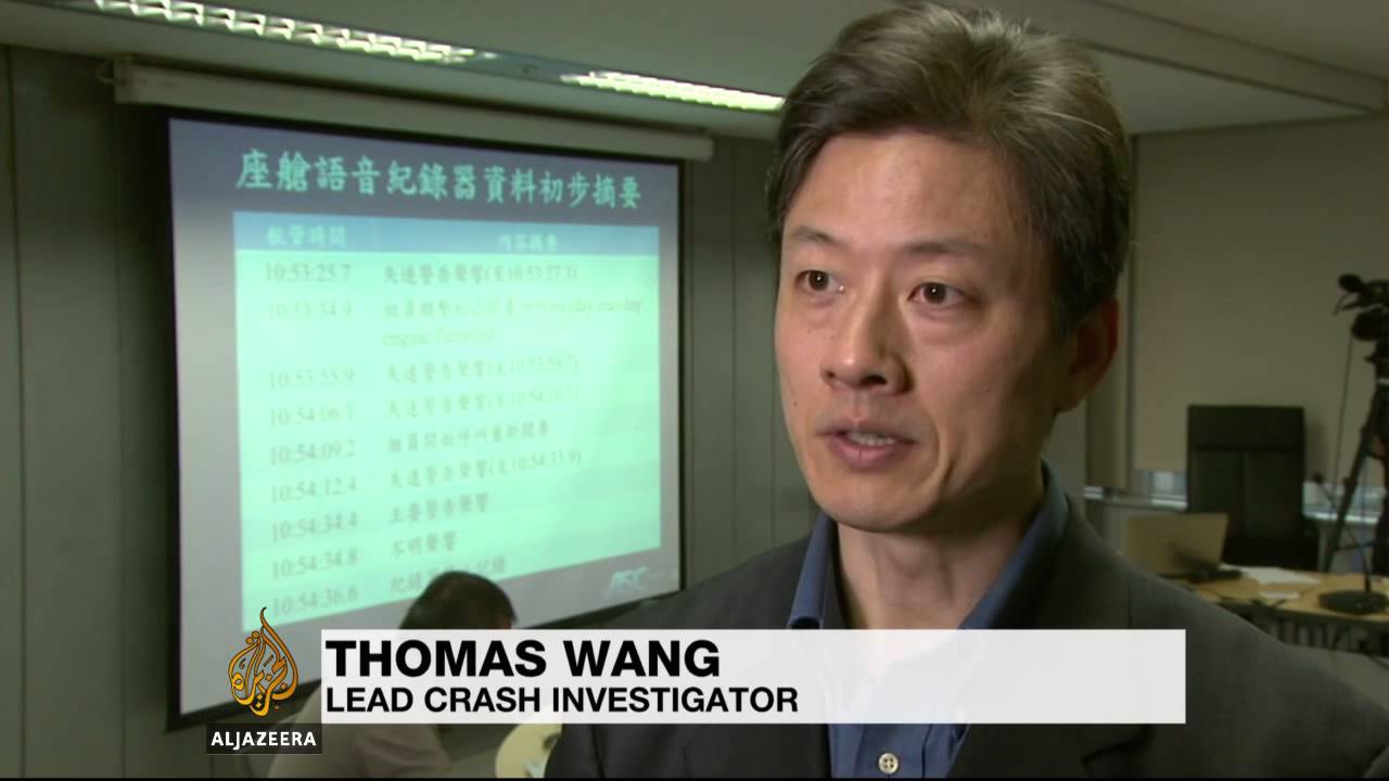 Taiwan plane black boxes reveal engine failure