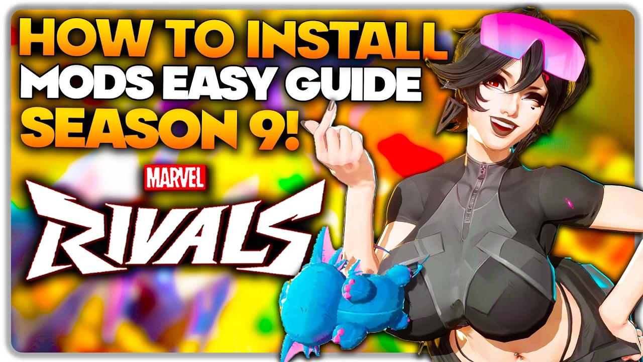 Как установить моды для Marvel Rivals: 9 сезон &mdash; ПРОСТОЙ ГАЙД!