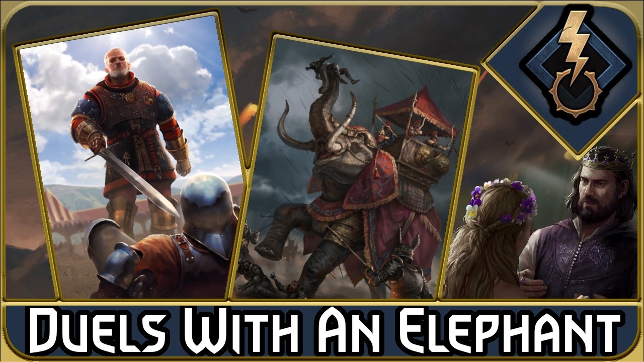 War Elephant Leading the Siege (Gwent Northern Realms Inspired Zeal Deck)