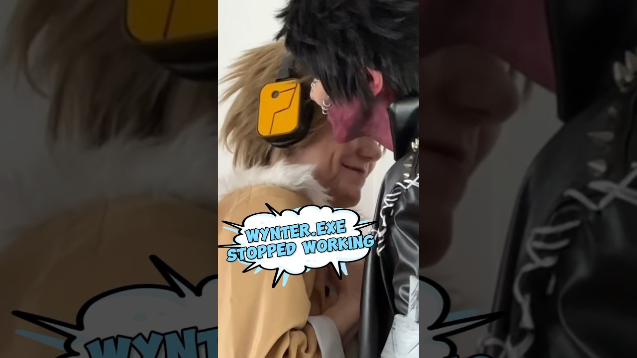Just another blind reaction to @iisadorax in cosplay. #couplegoals #cosplay #cosplaycouple #mha