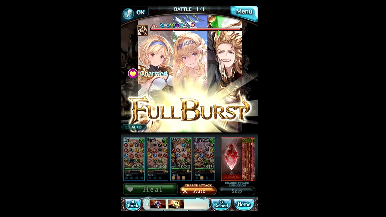 Granblue Fantasy - Chrysaor testing
