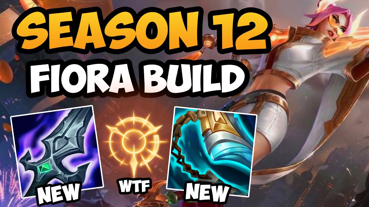 Most OP Fiora Build for Season 12