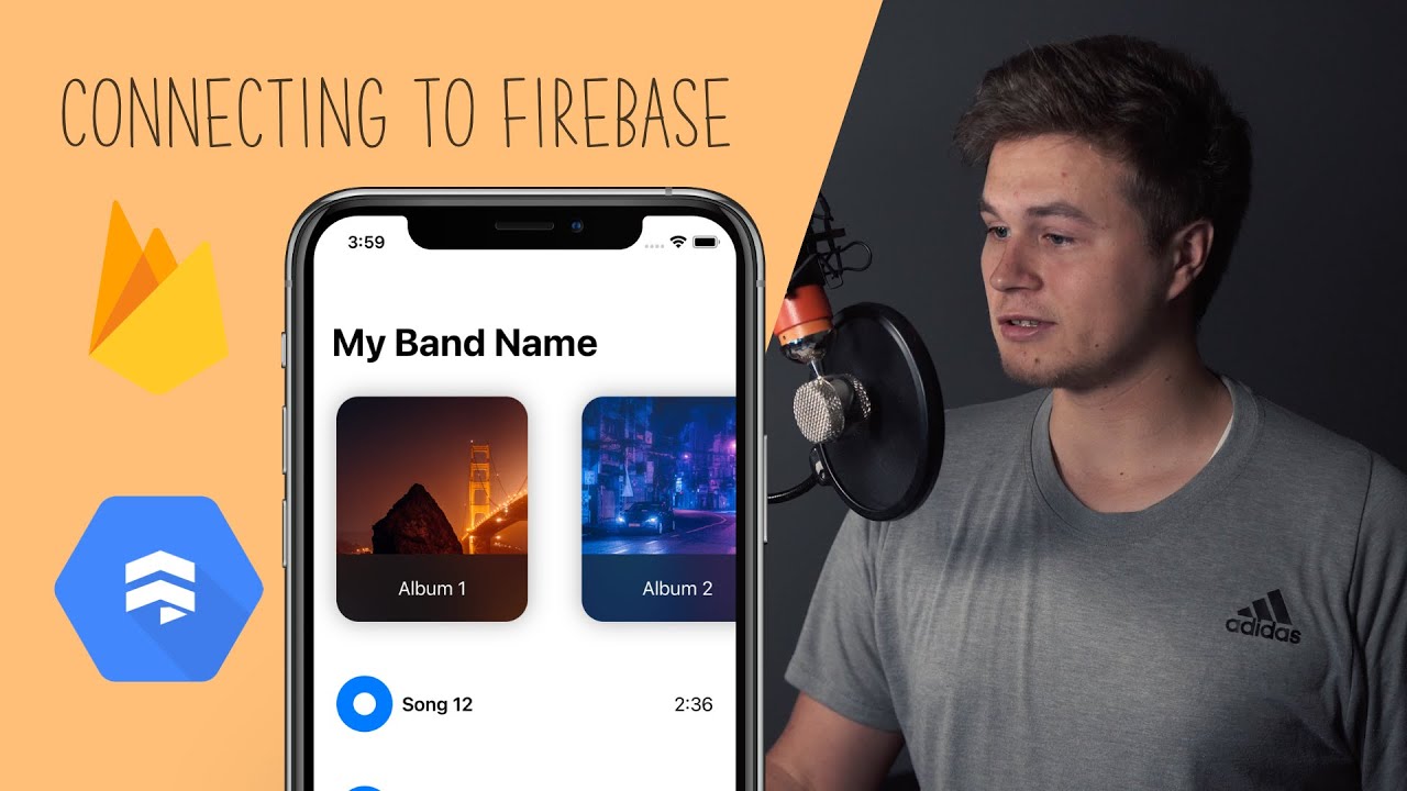 Connecting our Music App to Firebase! (Part 3 | SwiftUI | Xcode)