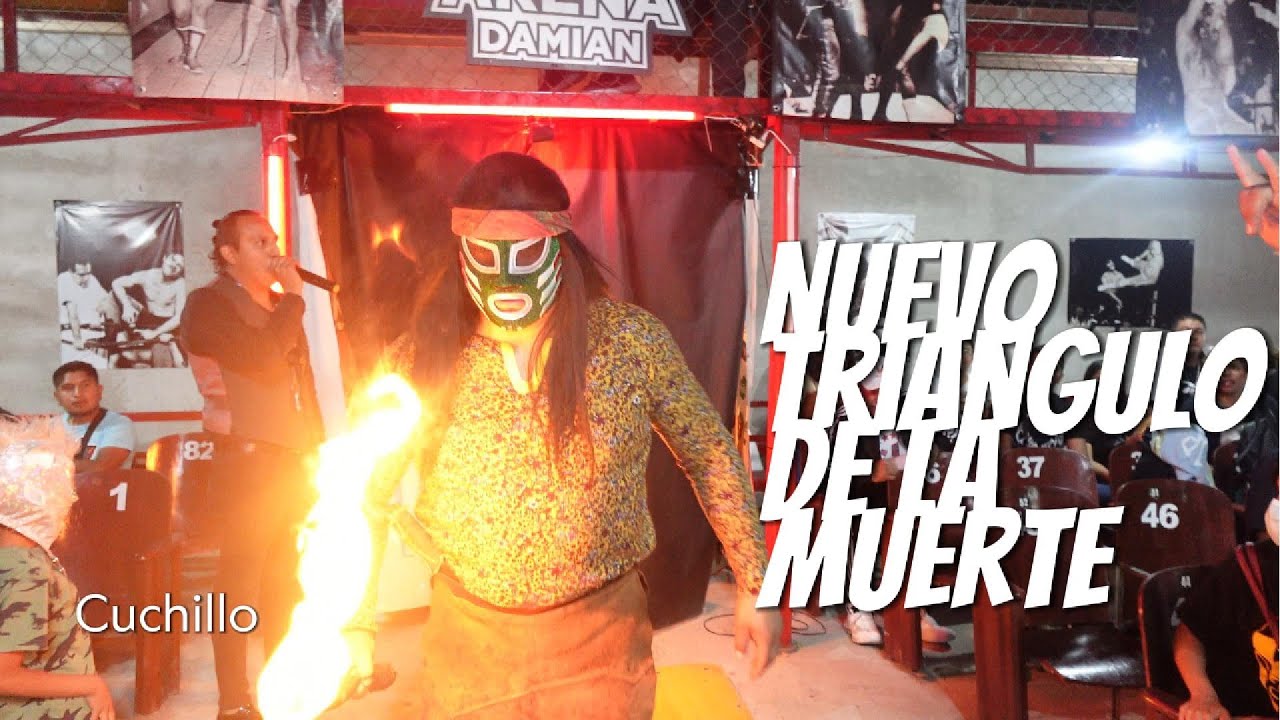 Nuevo Triangulo de la Muerte vs Seminarista, Drakula Ng, Metal Spider Debut Arena Damian