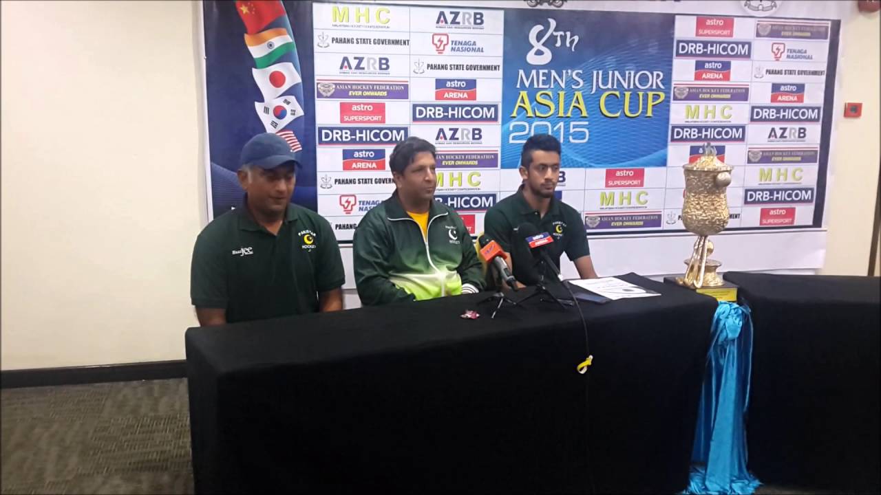 Brig Khalid Mukhtar Farani Team Manager Press confrence PAK vs CHINA