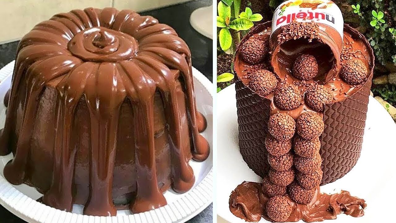 Videos de Bolos Decorados | Como Decorar Bolos | Bolos Compilados#7 Chocolate Satisfat&oacute;rio