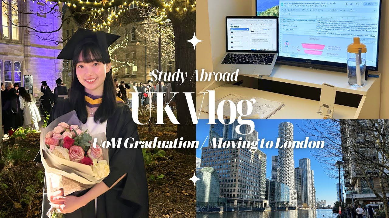 UK Study Ends | Back to Manchester for Graduation, Moving to London ,Job Hunt & Adapting to New Life