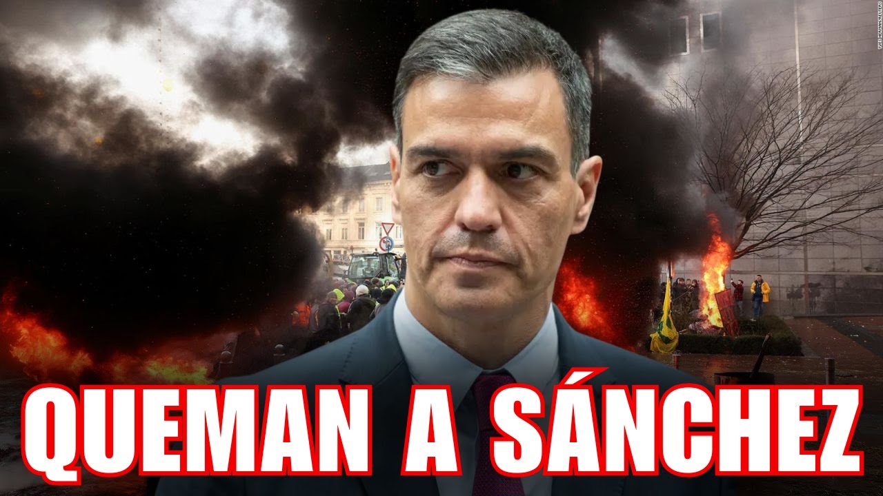 ESTALLA LA CALLE EN MADRID: LOS AGRICULTORES SEÑALAN A SÁNCHEZ