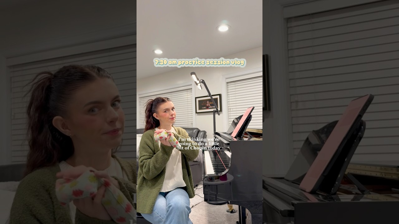 Practice vlog! 🎹😵&zwj;💫 #classicalpianist #piano #vlog #practicevlog #chopin