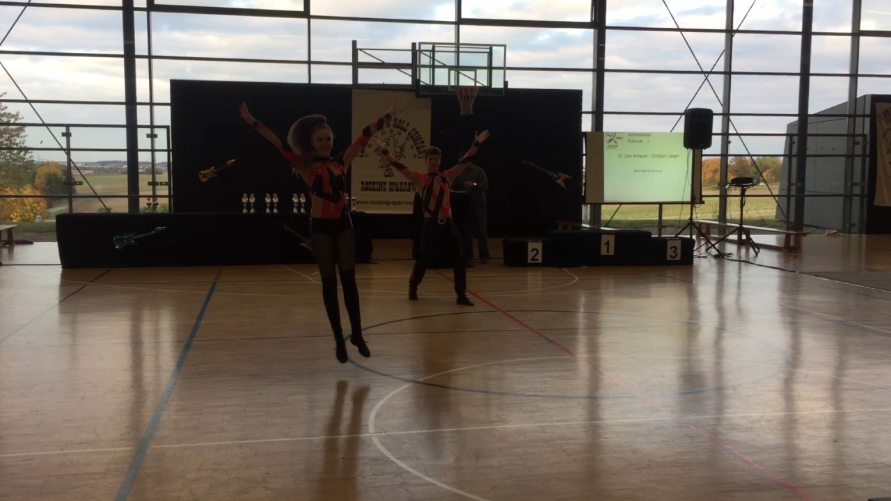 Christian Langer und Lara Armauer / Ulm, 22.10.2016 - Junioren 1. Platz