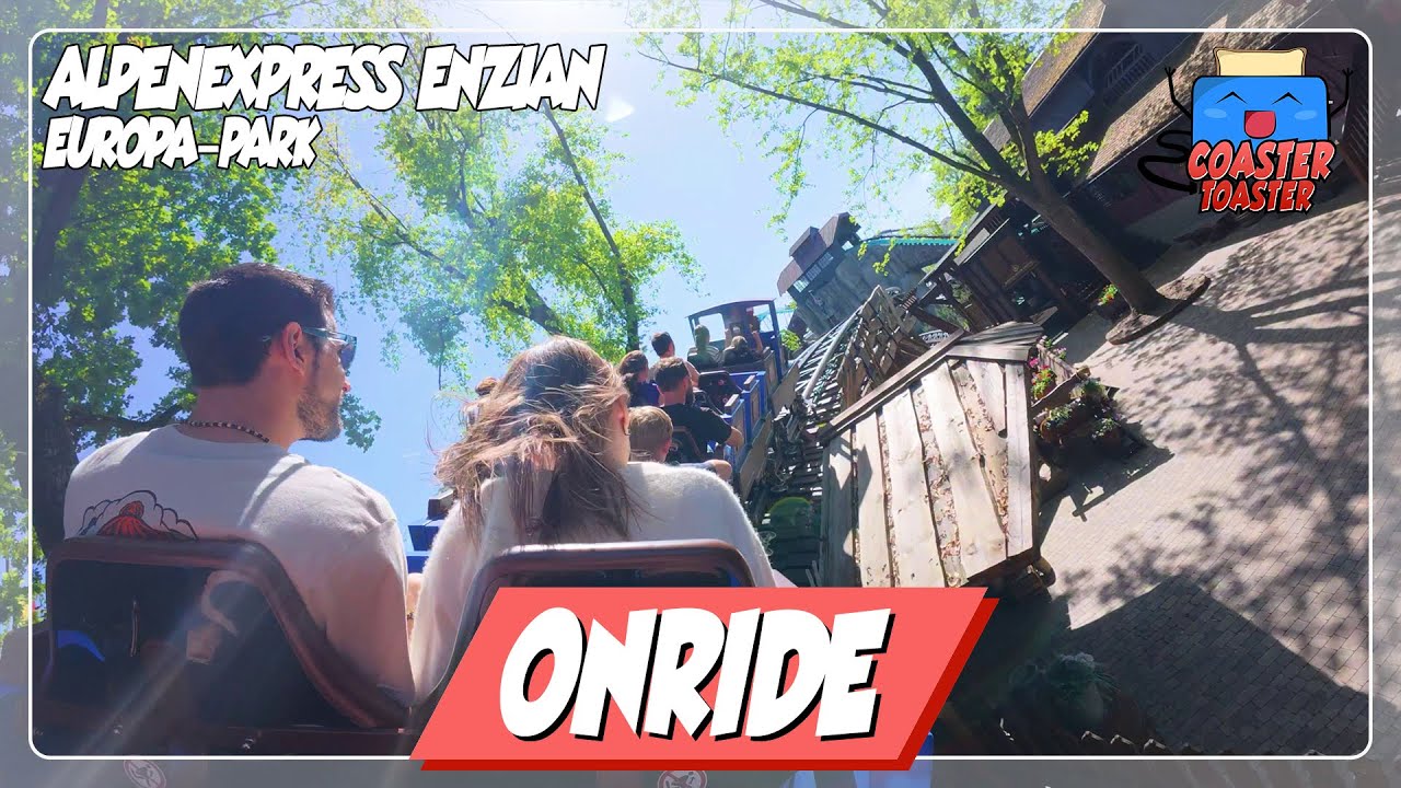 Alpenexpress Enzian ONRIDE Europa-Park | POV 2025