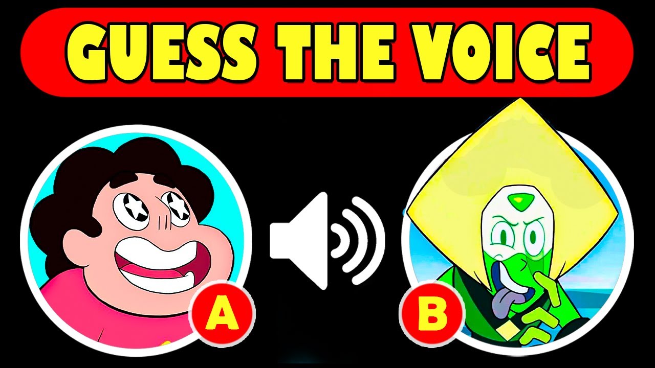 Guess STEVEN UNIVERSE Characters by Their VOICE | Steven Universe Quiz