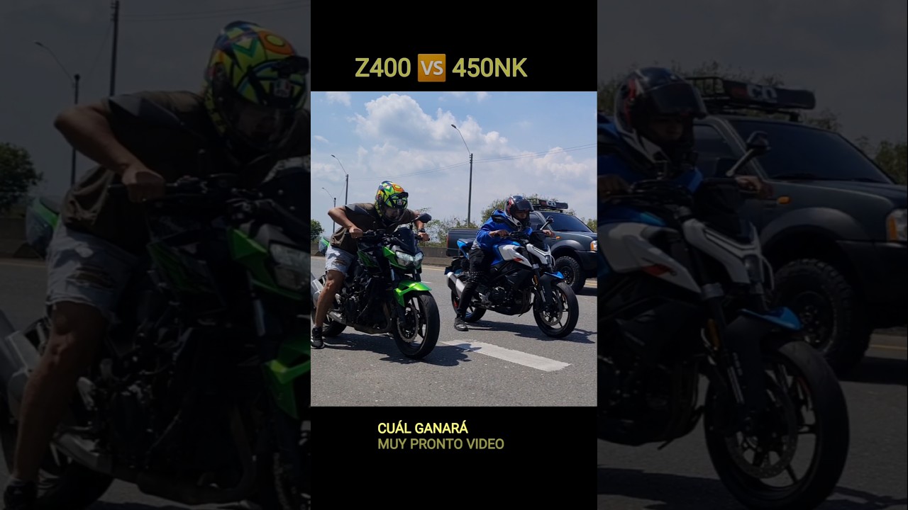Cu&aacute;l es Tu favorita Z400 VS NK450 #Z400 #450nk #motos #bikers