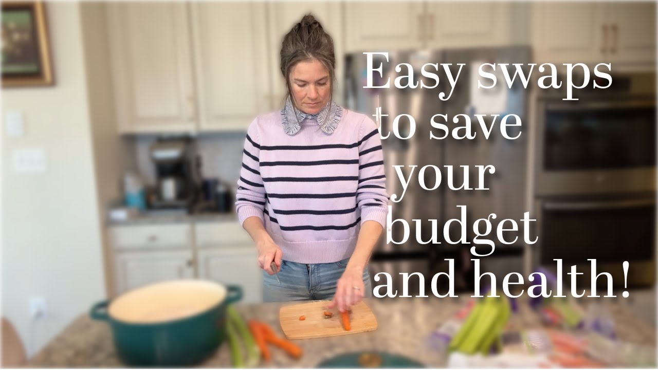 Homemade swaps in the kitchen to save you money and your health | Beginner friendly meals