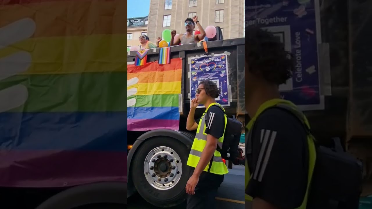 PRIDE PARADE 2024, Stockholm, Sweden.