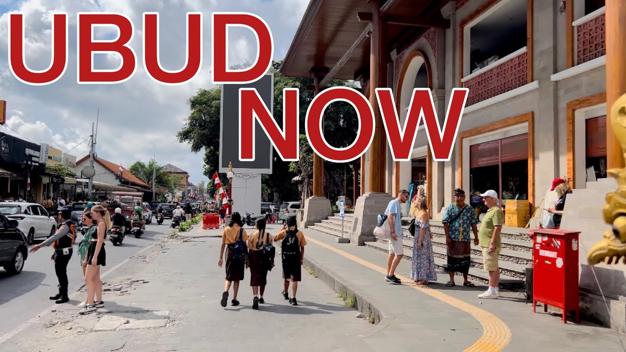 UBUD NEW SITUATION at ART MARKET GOUTAMA STREET UBUD STREET MARKET AUG 2024