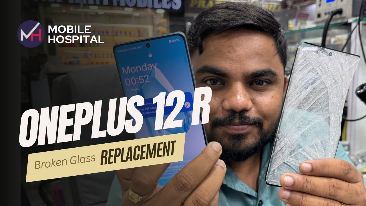 Oneplus 12R Glass Replacement || Oneplus 12R Glass Change || Oneplus 12R Display Glass Replacement