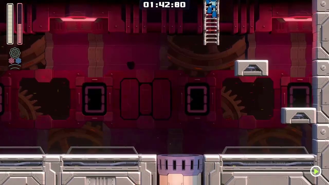 Mega Man 11 Wily Fortress stage 2 