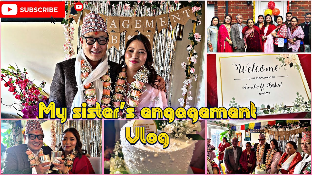 My Sisters engagement vlog 💍🥰||Congratulationbothofyou👩‍❤️‍👨🥰||Happymomentforourfamily💖|Cakecutting🎂