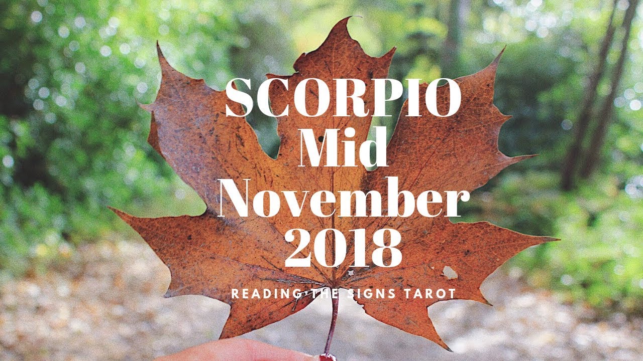 POWERFUL LOVE *Scorpio* Mid November 2018