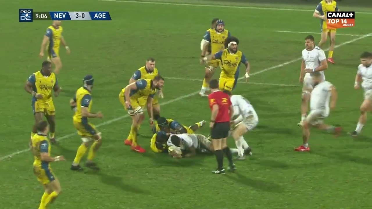 Nevers vs Agen | Pro D2 | Full match Rugby | 16/02/2024
