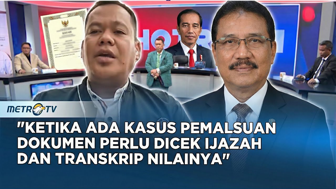Ahli Forensik Bicara Soal Ijazah Jokowi #Hotroom
