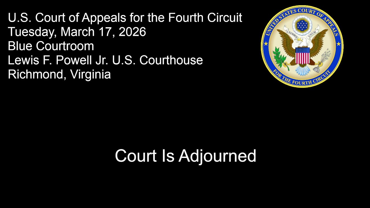 Panel III (Blue Courtroom) Oral Arguments - 9:30 a.m. Tuesday 3/17/2026