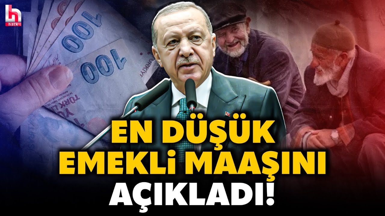 SON DAKİKA! Milyonlarca emekli bu haberi bekliyordu! Erdoğan, en düşük emekli maaşını açıkladı!