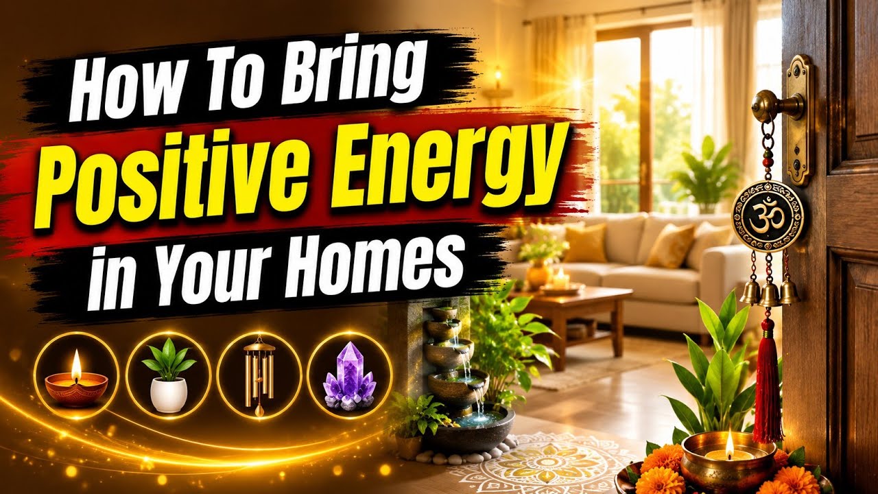 How To Bring Positive Energy in Your Homes