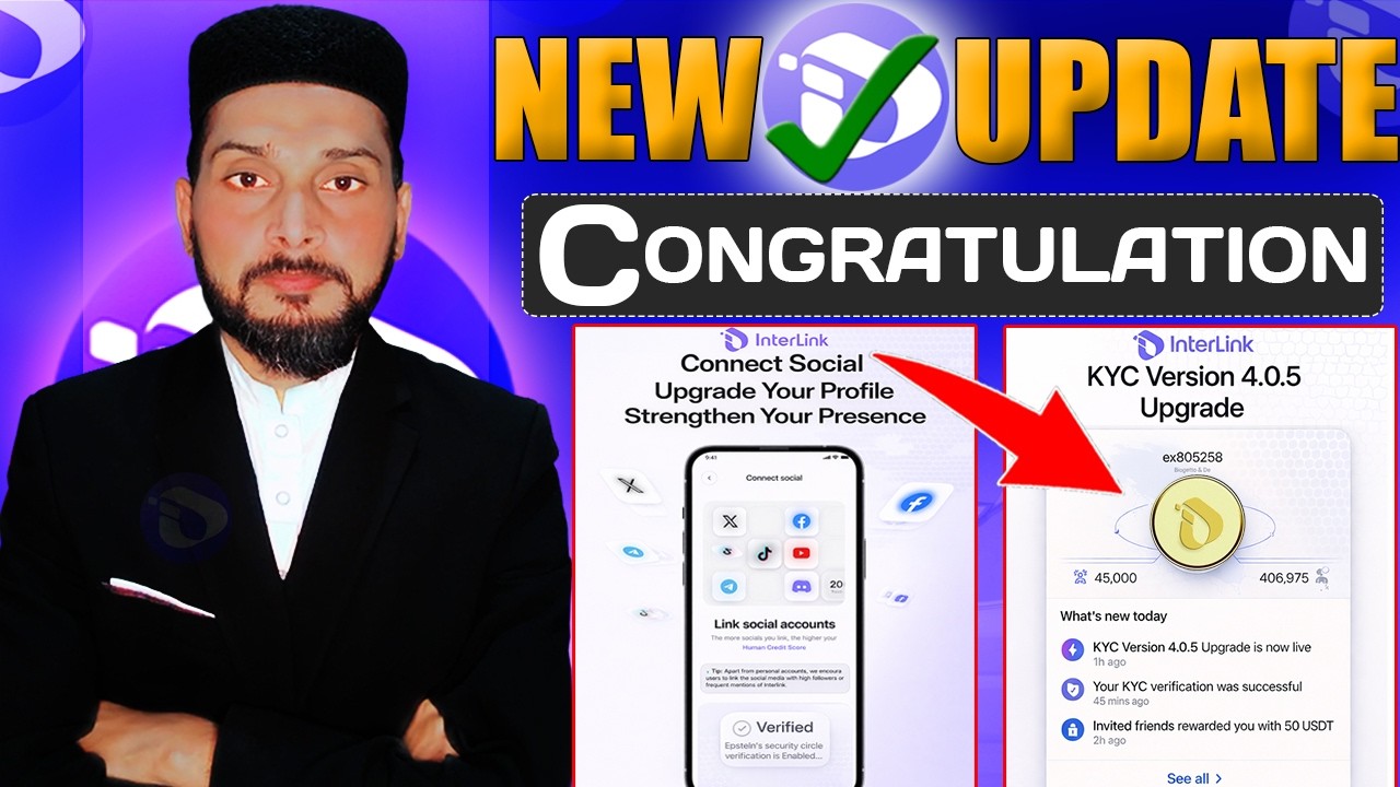 Interlink Lab | How to Connects Social in Interlink Network? ✅ Last Step Before KYC & Verifications!