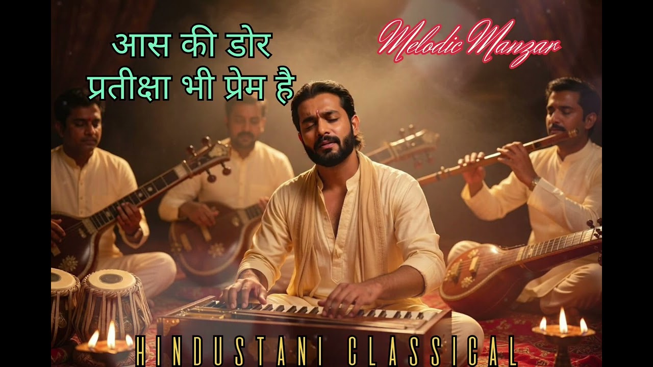 आस की डोर | Vilambit Classical Love Song | Patience & Faith Romantic Melody