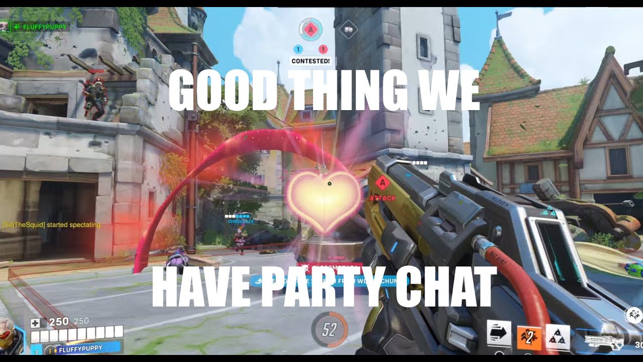 Our Overwatch Party Chat is.... adult