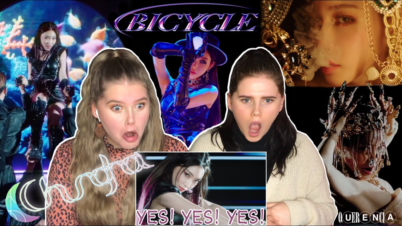 CHUNG HA 청하 'Bicycle' MV REACTION!!! - Triplets REACTS
