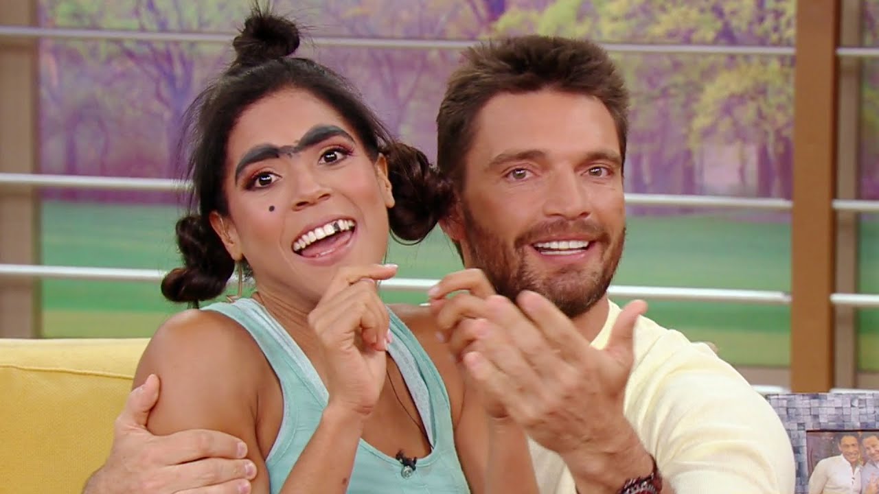 ¡Mela la Melaza se emocionó al ver a Julián Gil!