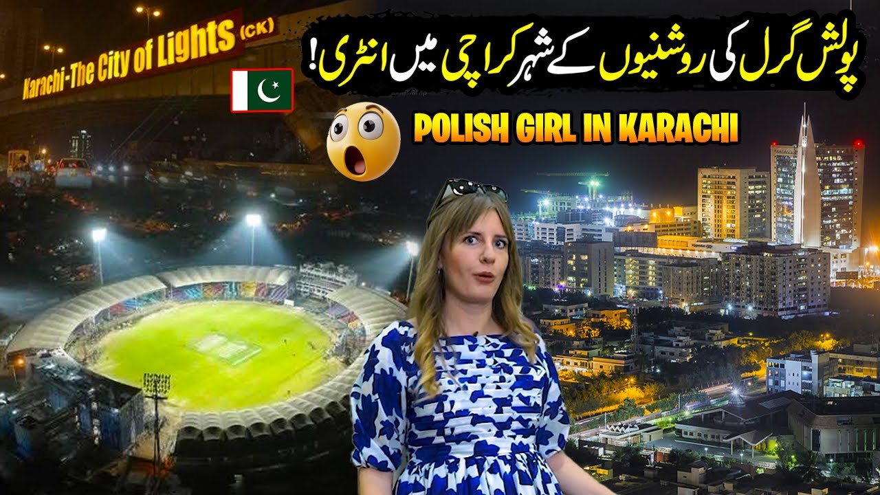 Polish Girl Explore The City of Lights Karachi | Dil Hai Pakistani | Discover Pakistan
