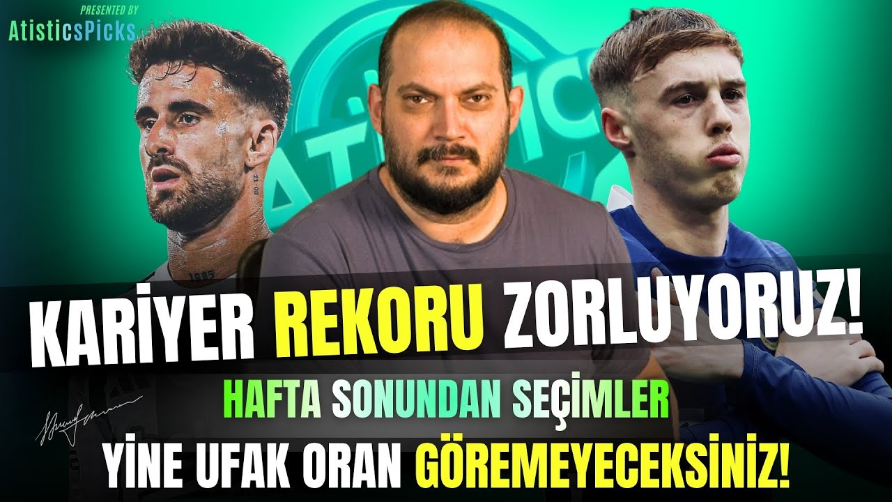 EN PRIME D&Ouml;NEM! 25 Ekim Cumartesi ve 26 Ekim Pazar 2025 İddaa Tahminleri | Atistics TV