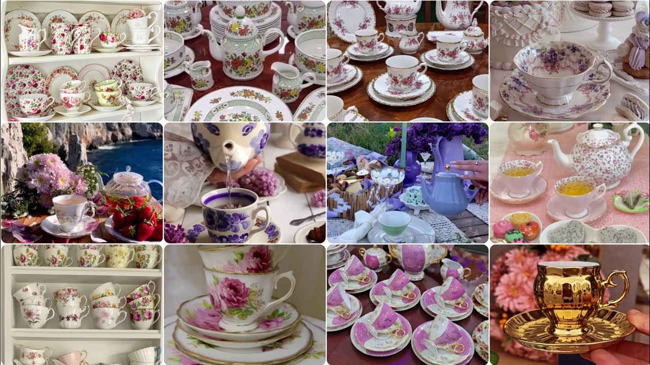 Philippines Crockery collection 2025 😳🔥😍♥️ part #1 Tea cups and Tea sets design Bone China Tea sets
