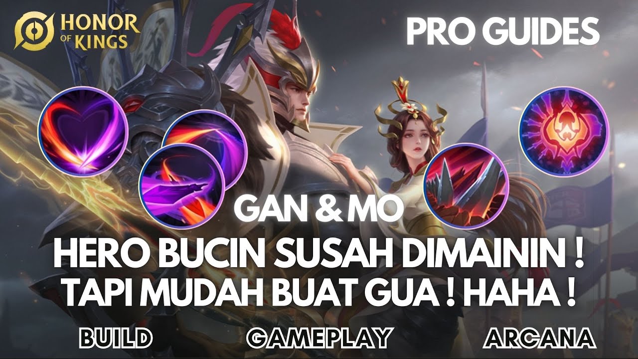 GAN & MO! KATANYA SIH HERO SUSAH, TAPI KOK MUDAH BANGET BUAT GUA YA! XIXI | Honor of Kings Indonesia
