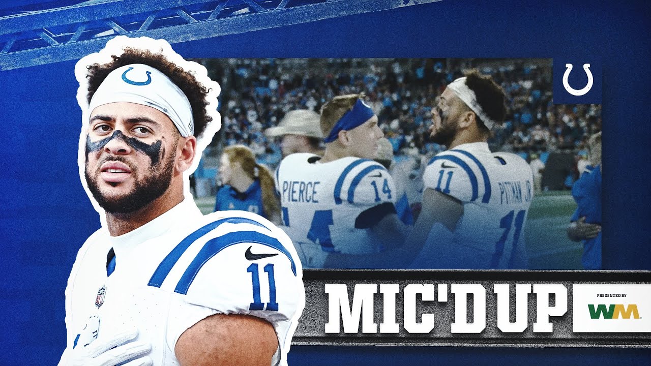 Mic'd Up | Michael Pittman Jr. vs. Panthers