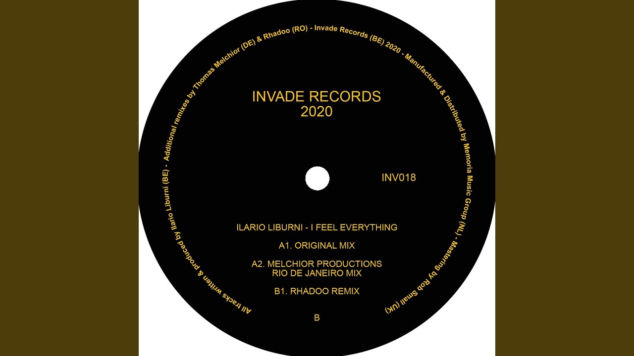 I Feel Everything (Melchior Productions Rio De Janeiro Mix)