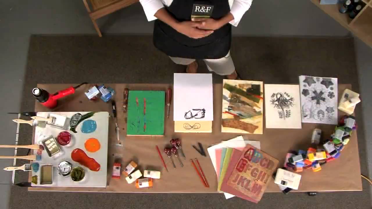 Advanced Encaustic Techniques - R&F Encaustic Paint